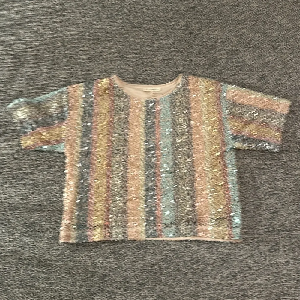 NWT By Together Sequin Top Sz M - Image 4