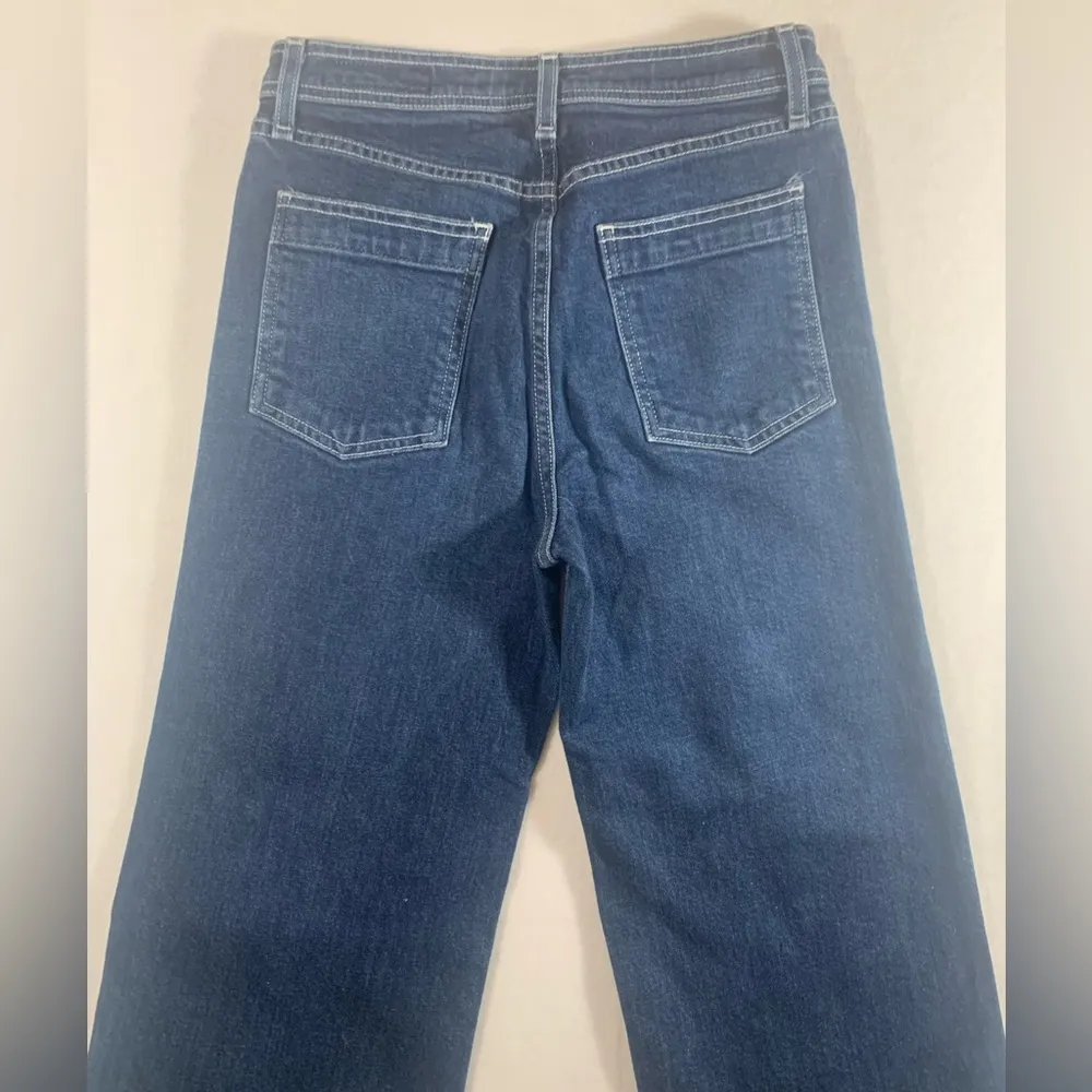 Rag & Bone Derby Jean Sz 26 Anthropologie High Rise Raw Cut Edge - Image 4