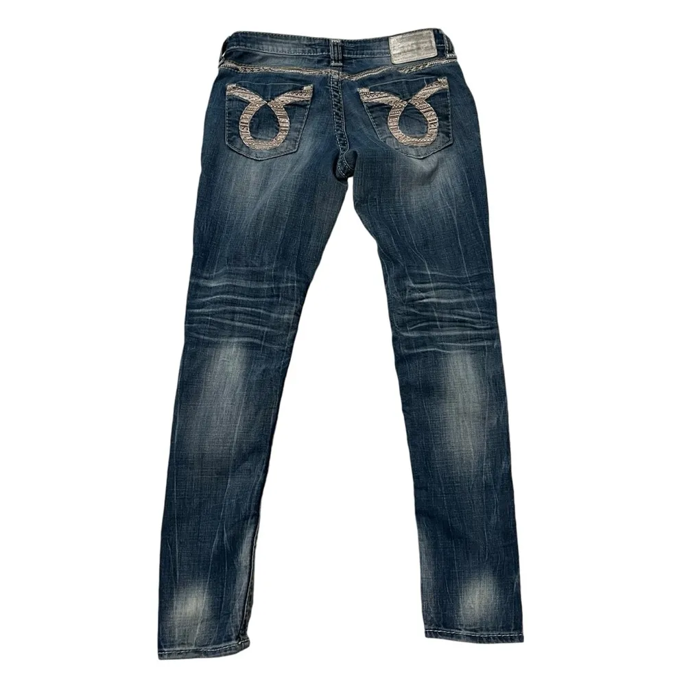 Big Star Janae Distressed Jeans, Sz 28 - Image 4