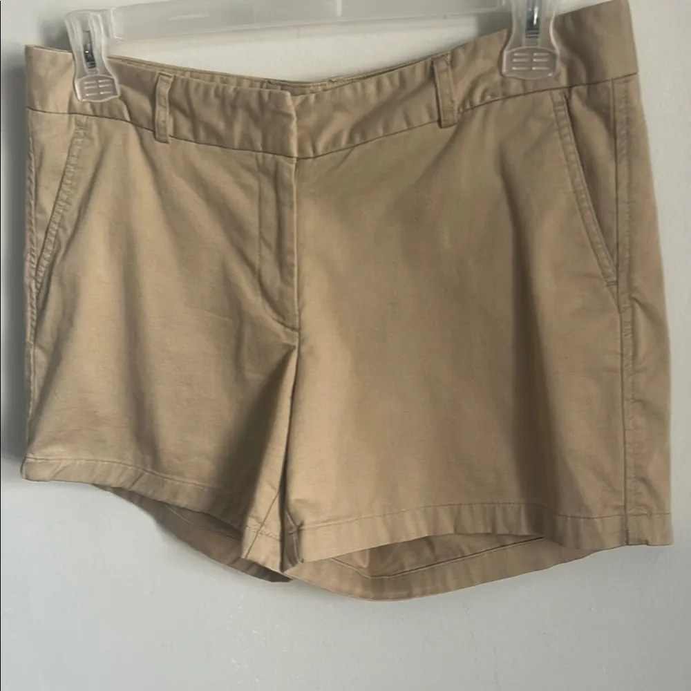 Land’ N Sea Classic Khaki Women's Chino Shorts Tan Size 10 - Image 2