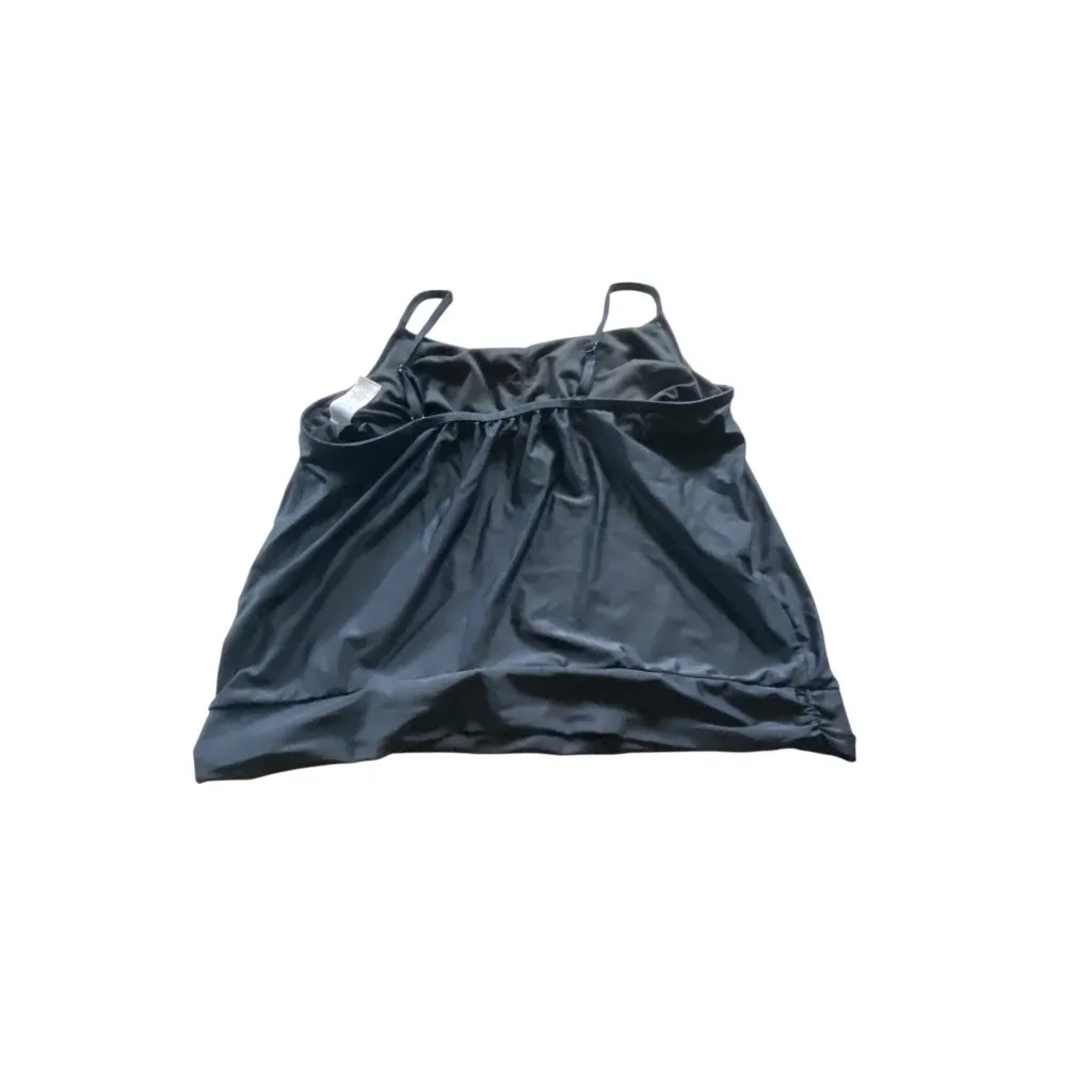 Time And Tru 2 Piece Tankini Set Black Size XL - Image 8