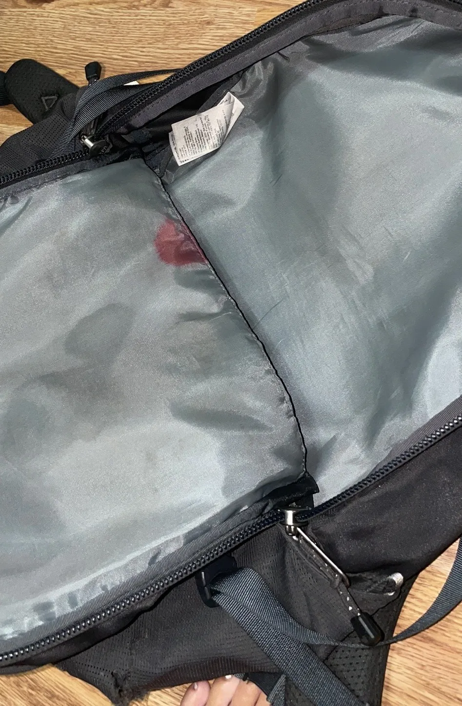 The North Face Dark Grey Backpack - Image 4