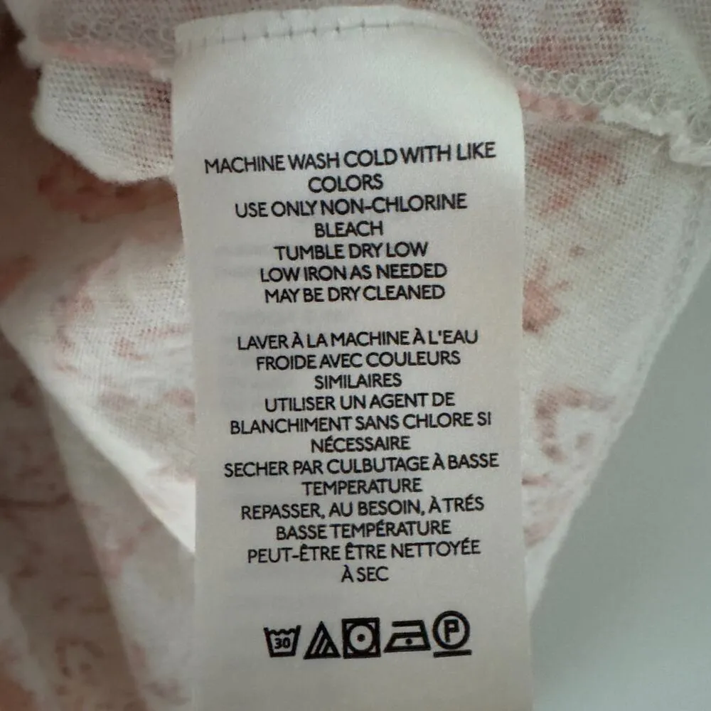 Free People We the Free Daisy Tank Tea Combo 100% Cotton Halter Floral Crop Side - Image 10