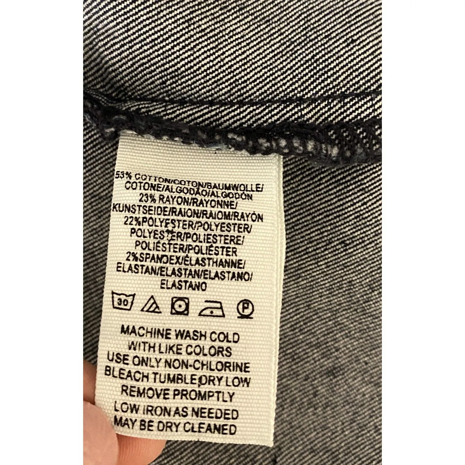 Free People Indigo Blue Cotton Blend Denim Slit Mini Skirt Modern Femme Sx XS - Image 7