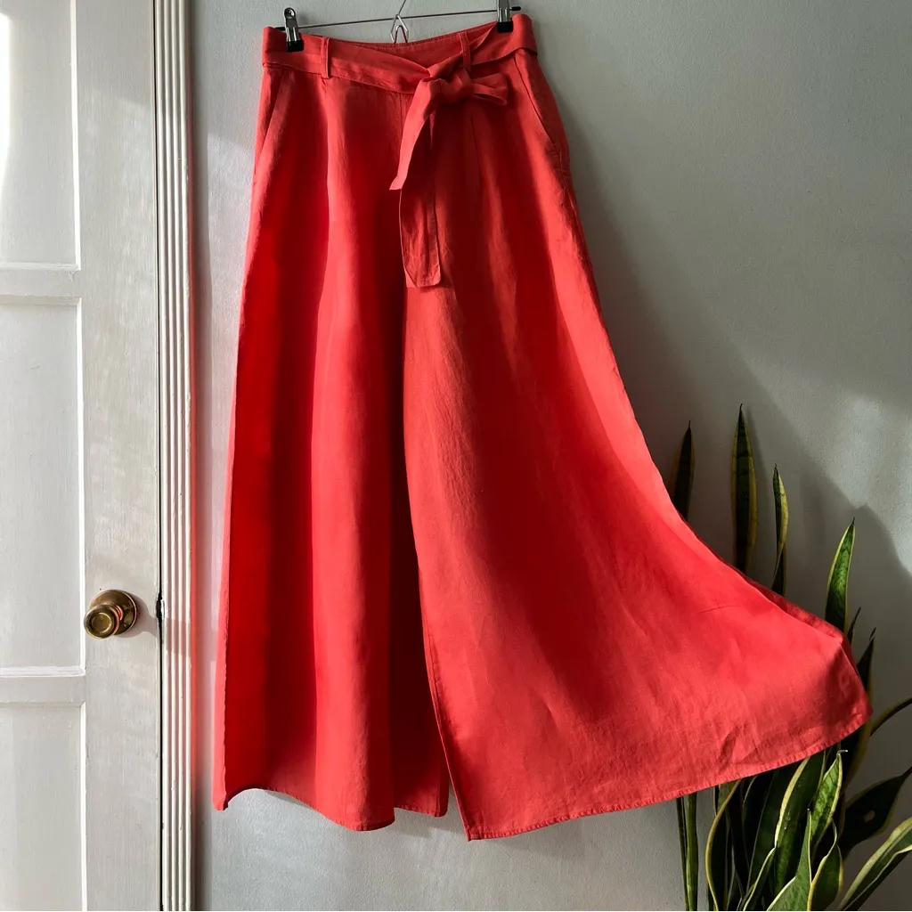 Banana Republic•Meridian Linen Ultra Wide Leg•Size 6 - Image 6