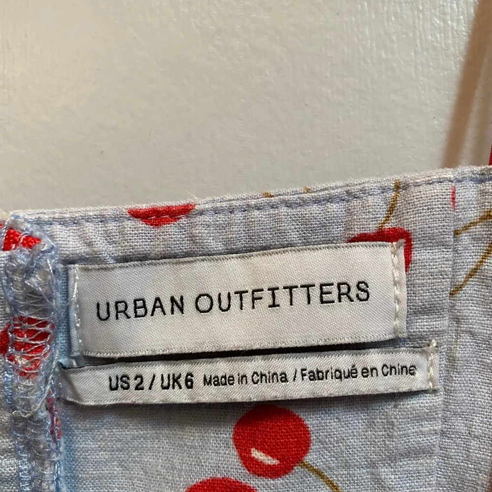 Urban Outditters Colette Retro Cherry Bodycon Mini Dress Size 2 - Image 3