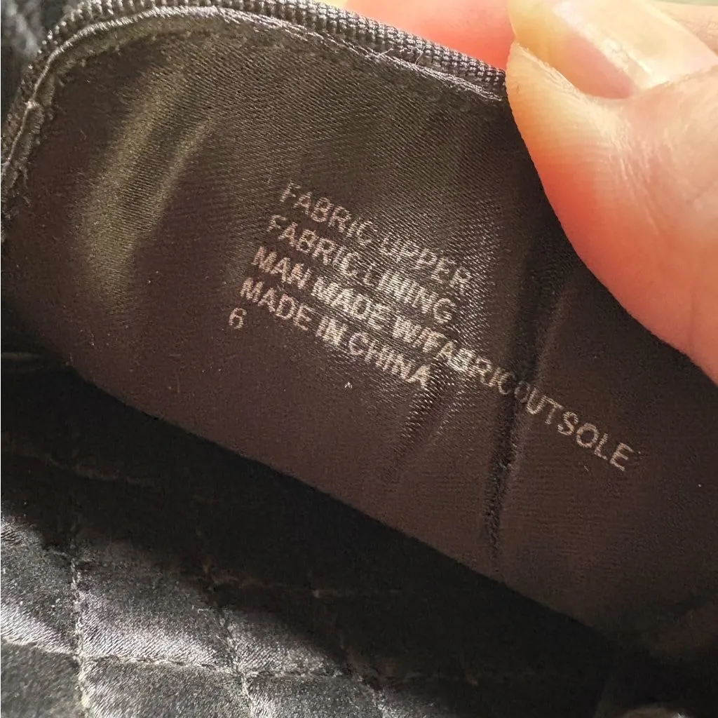 BIRDIES Women's Phoebie Slip On Mule Shoe In Black‎ Floral Size 6 - Image 7