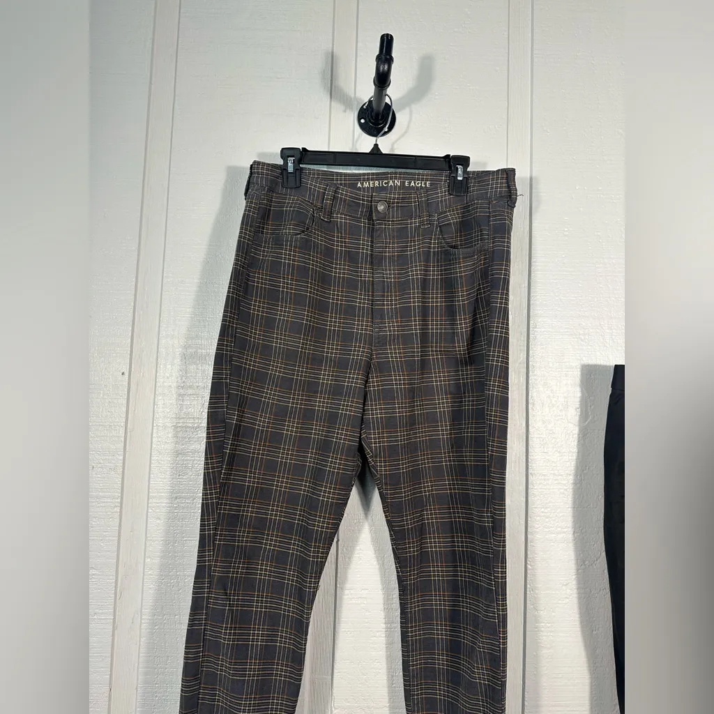 American Eagle  Pants Womens Gray Skinny Stretch Size 14 … - Image 2