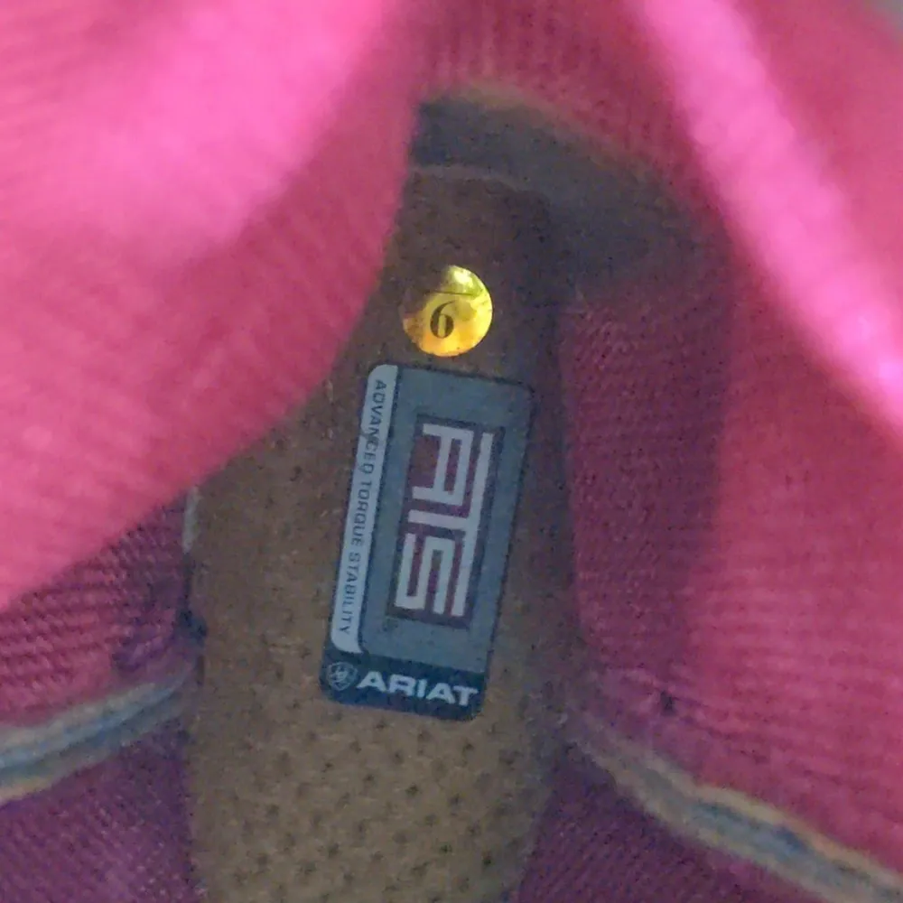 Ariat Sage Stars Distressed Boots - Size 9B - NWOB - Image 14