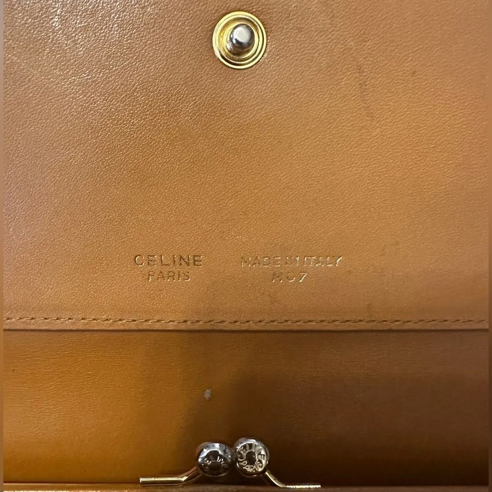 Celine Kisslock Wallet - Image 9