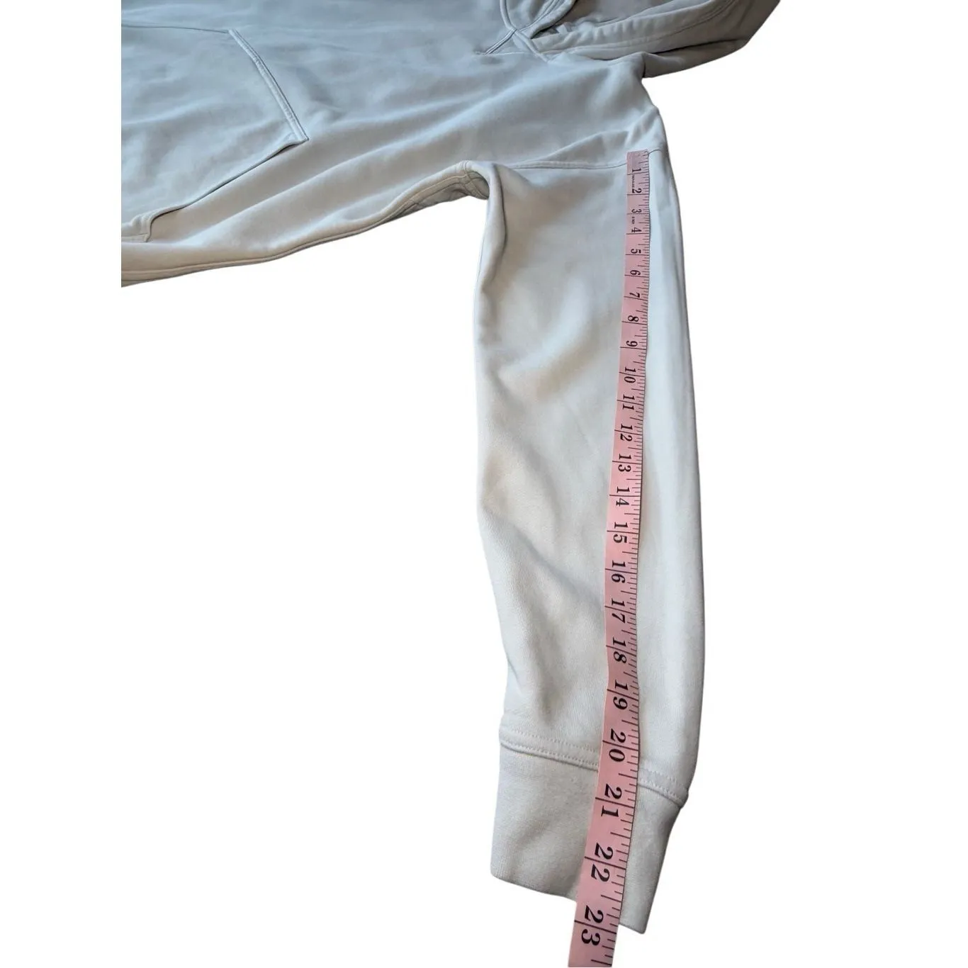 Lululemon All Yours Hoodie French Terry In Vapor Size 6 - Image 11