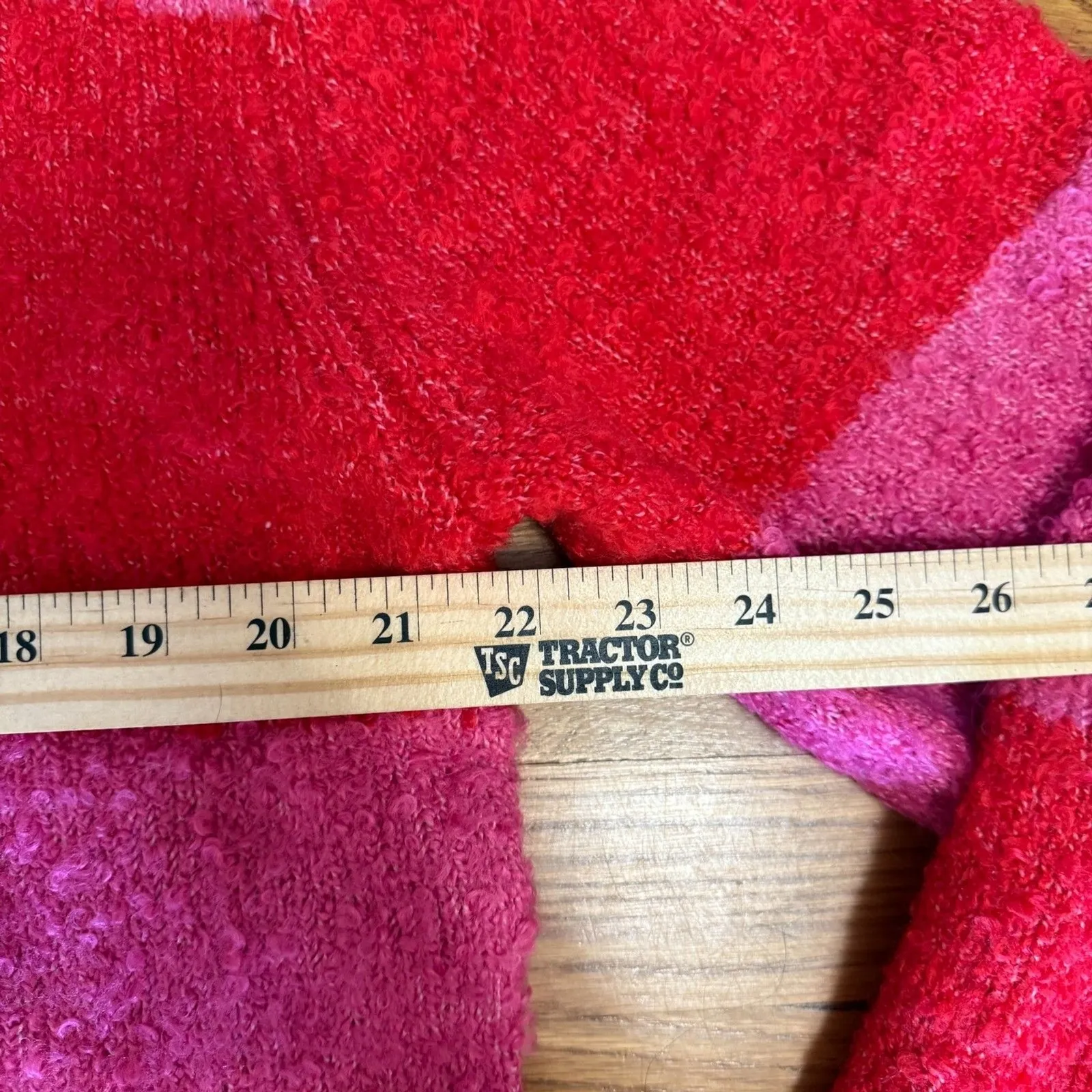 Rowing Blazers x Target Rugby Stripe Crewneck Pullover sweater Medium Pink - Image 4