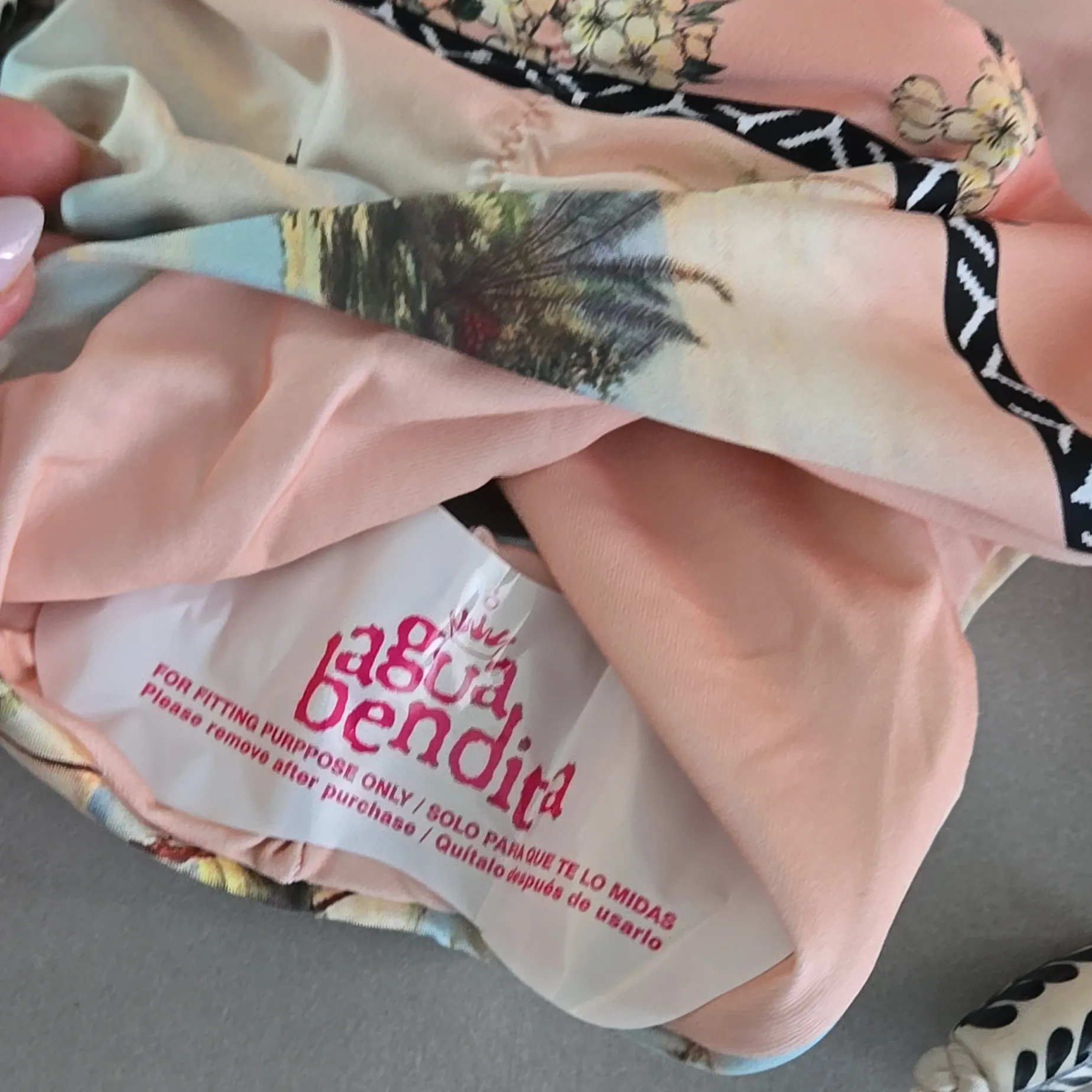 NWT! Agua Bendita Aldea Story Lolita Alegria Bikini Size L - Image 7