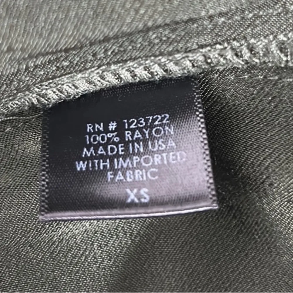 Xirena Draper Pant pull on drawstring jogger style pants size XS extra small Green - Image 10