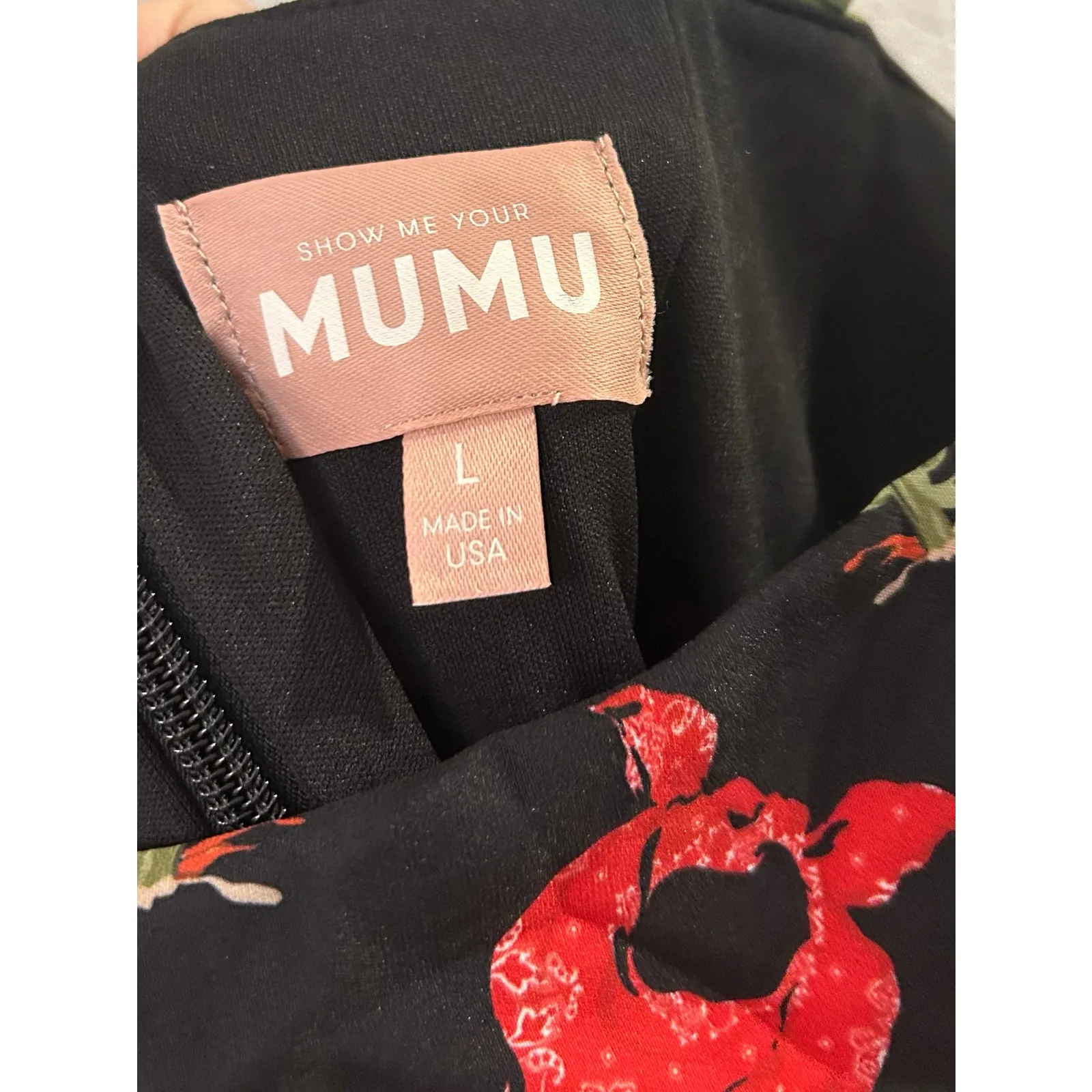 Show Me Your Mumu Marlow Mini Dress in Texas Hold Em L - Image 6