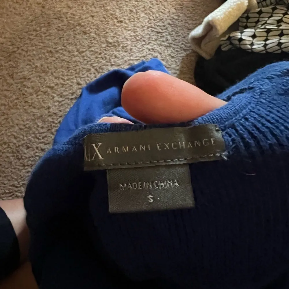 Ax Armani exchange blue dress small - Image 7