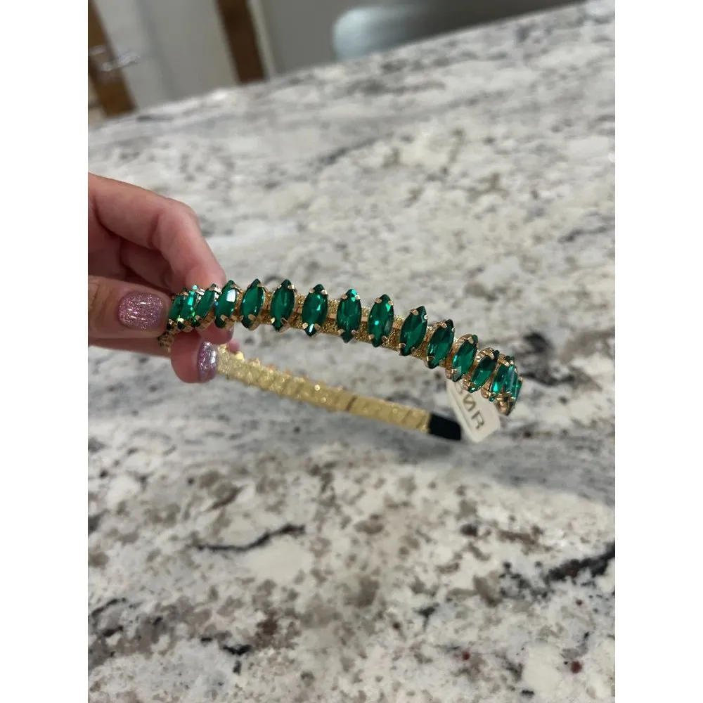 8 Other Reasons Headband Emerald Green Womens Size OS - Image 9