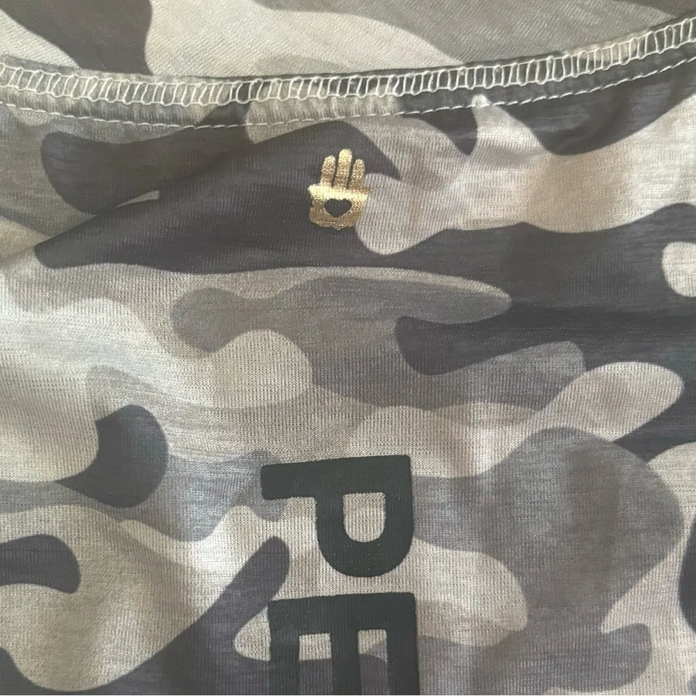 Spiritual Gangster Camo Tech Thumbhole Long Sleeve Yoga Outdoor Gorpcore T… - Image 5