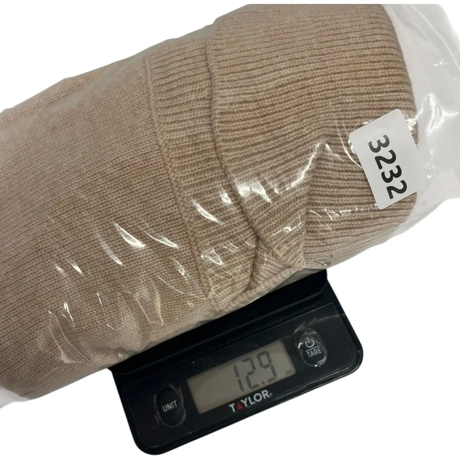 Paige Revolve Sweater Womens Large Tan Camel Off Shoulder Foldover Wool Pullover - Image 13