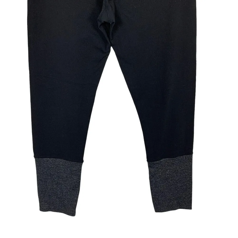 Lululemon Crop Leggings Black Gray Colorblock High Rise Athletic 6 - Image 6