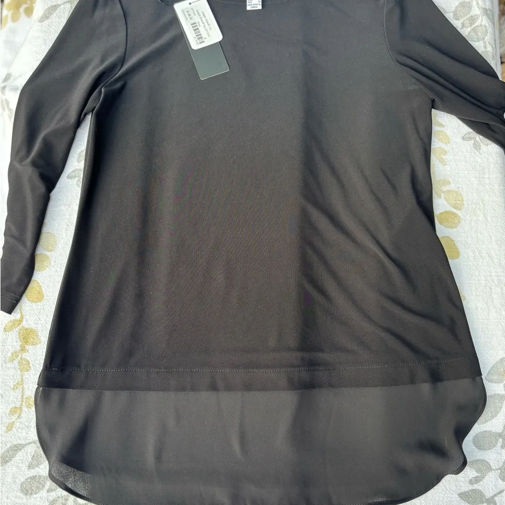 Joseph Ribkoff Black 3/4 top elegant,For casual and formal occasions 👠👢S-4 - Image 7