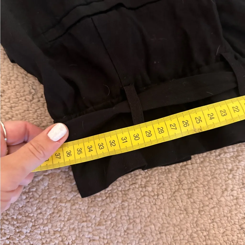 Zara Black Cropped Women's Pants - Image 5