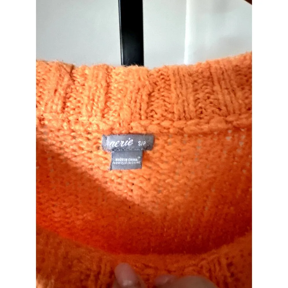 Orange Oversized Sweater - Image 2
