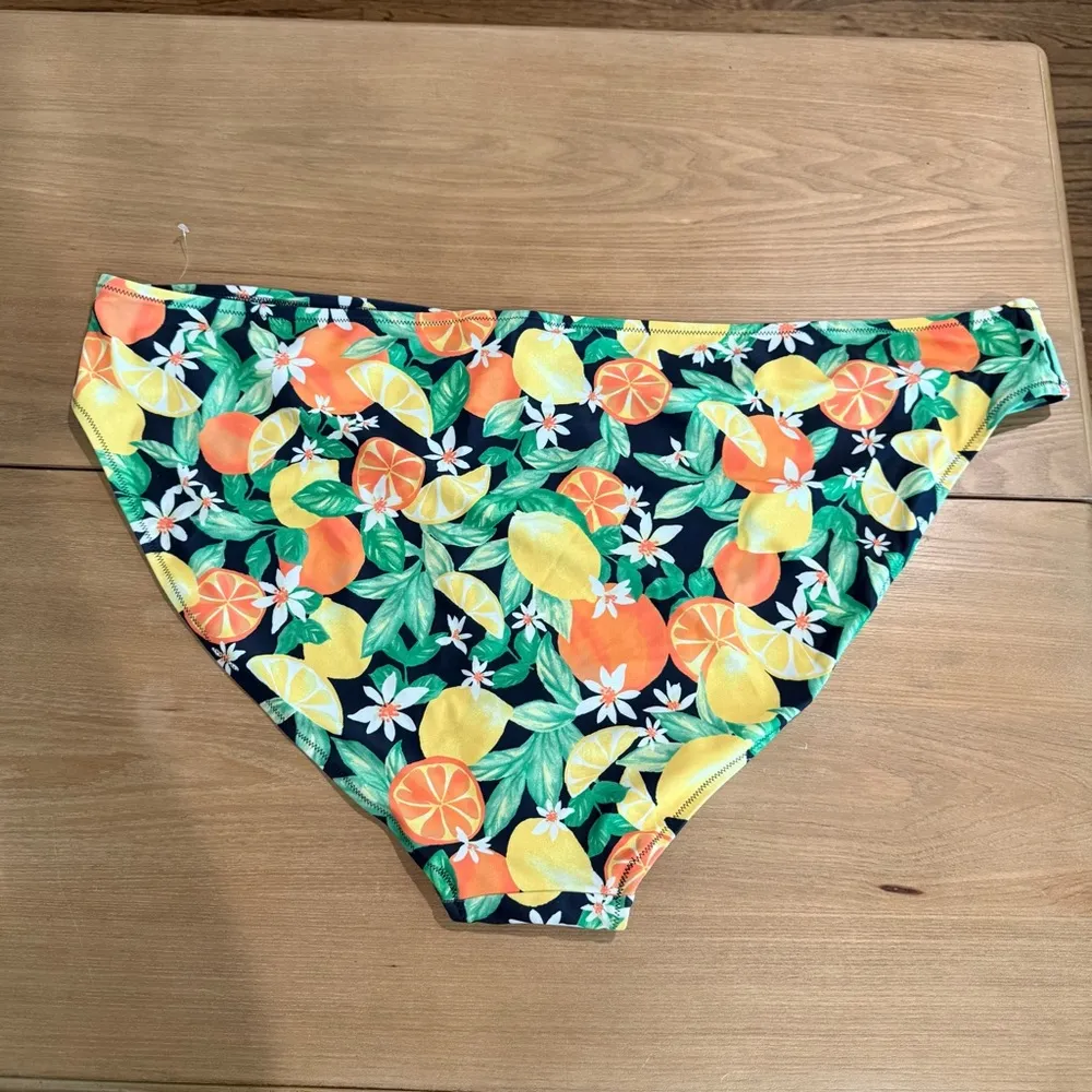 Old‎ Navy Lemon Orange Bikini Bottom Size 4X NWOT - Image 2