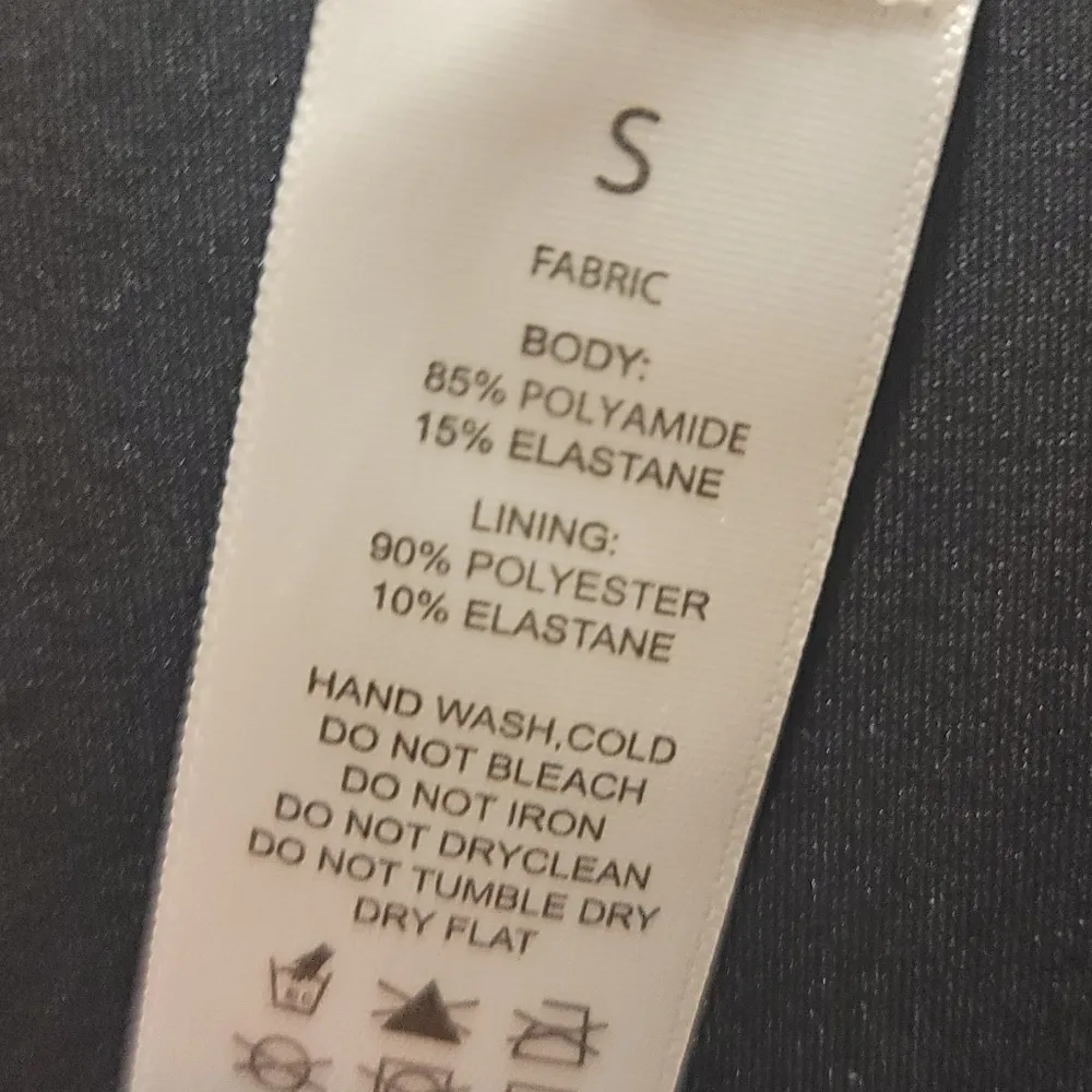 NWT LAPHEE ROSE High Waisted Black Bikini Bottom Ruched Side Bow Size Small - Image 10