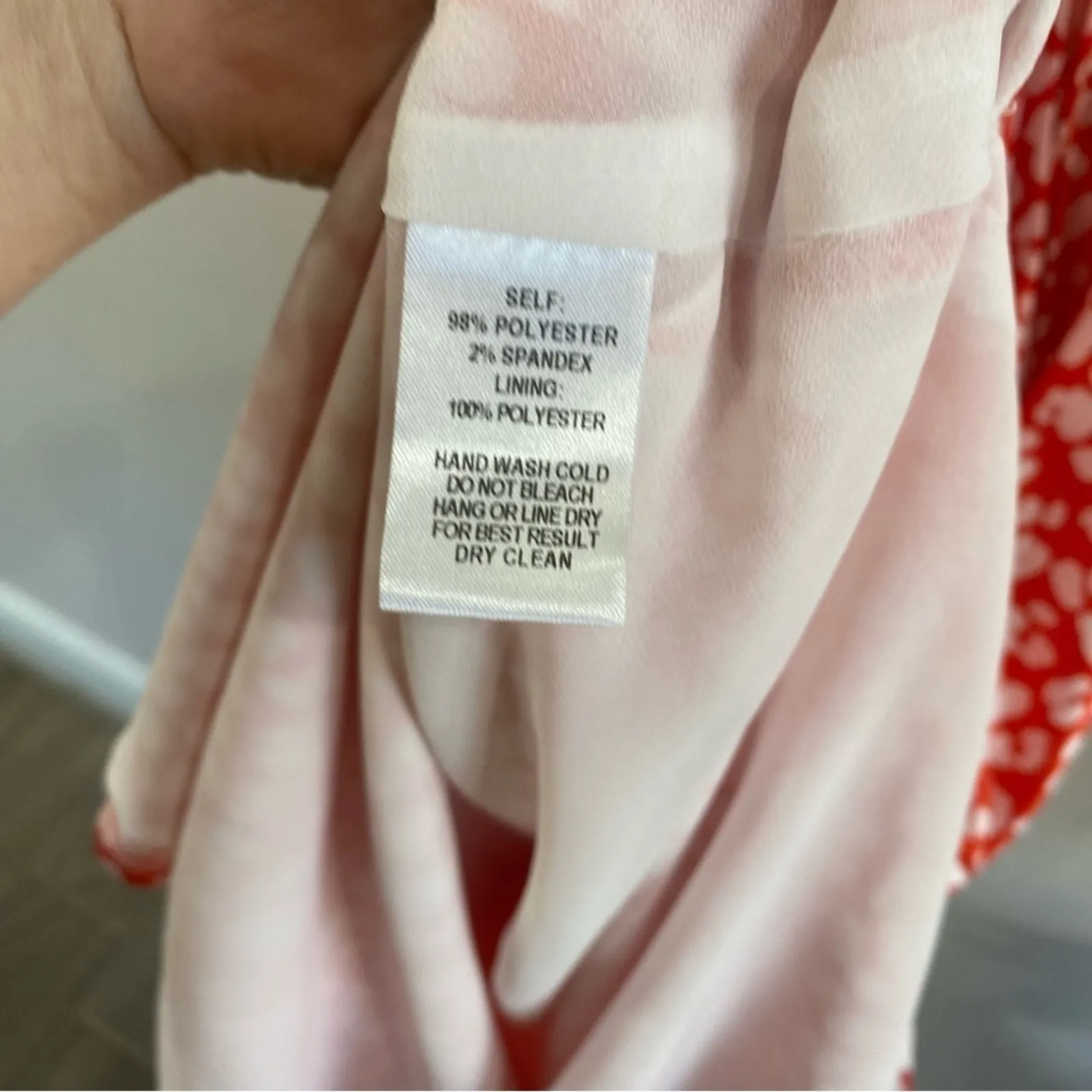 Lulus Calling My Spirit Red Satin Print Midi Slip Dress Cottagecore Size L - Image 9