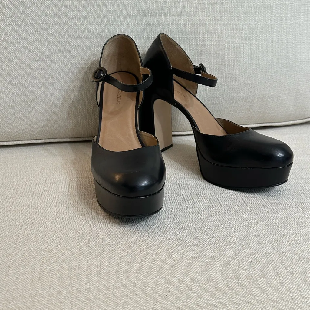 Bernardo Valencia Mary Jane Platform Pump‎ NWOB $268 - Image 7