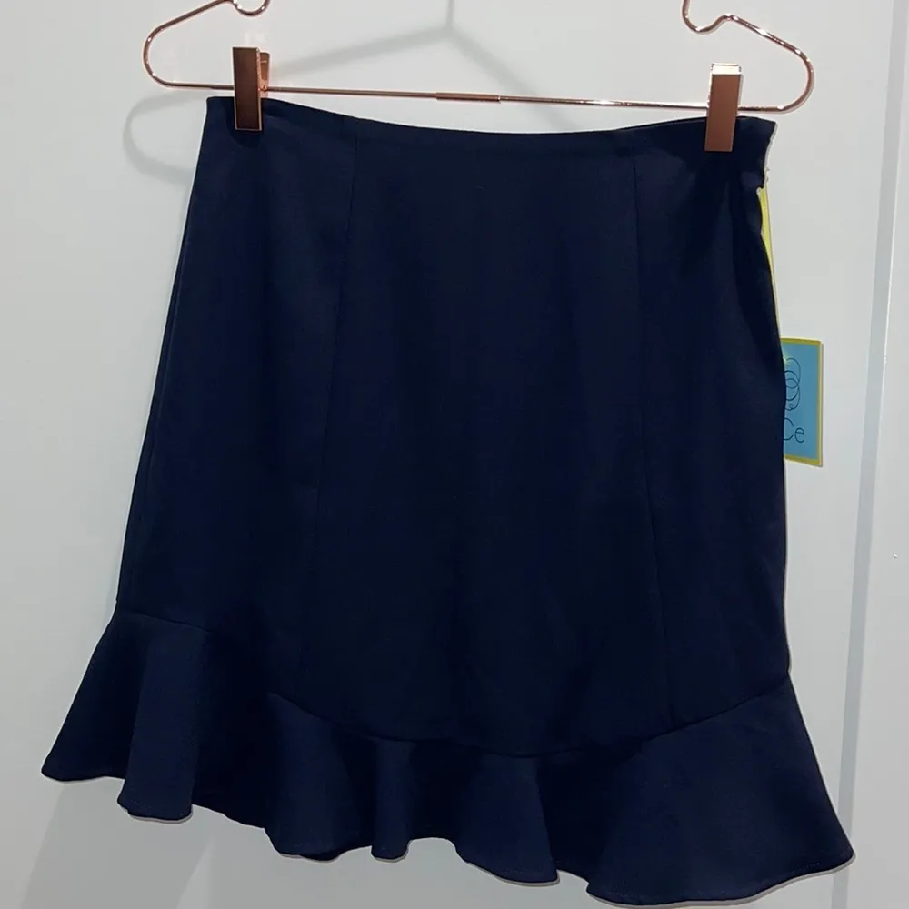 CeCe BLUE RUFFLE SKIRT - Image 3