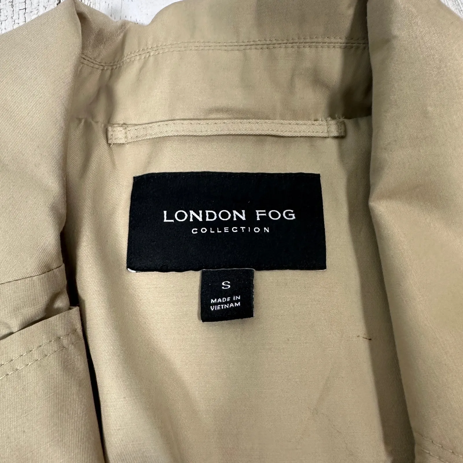 London Fog Collection Classic Tan Trench Coat – Women’s Small – MSRP $180 - Image 2