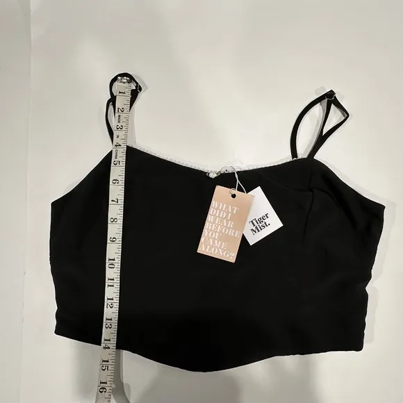 Tiger Mist Women's Black Crop-top -‎ Size XL - NEW With Tags. - Image 14