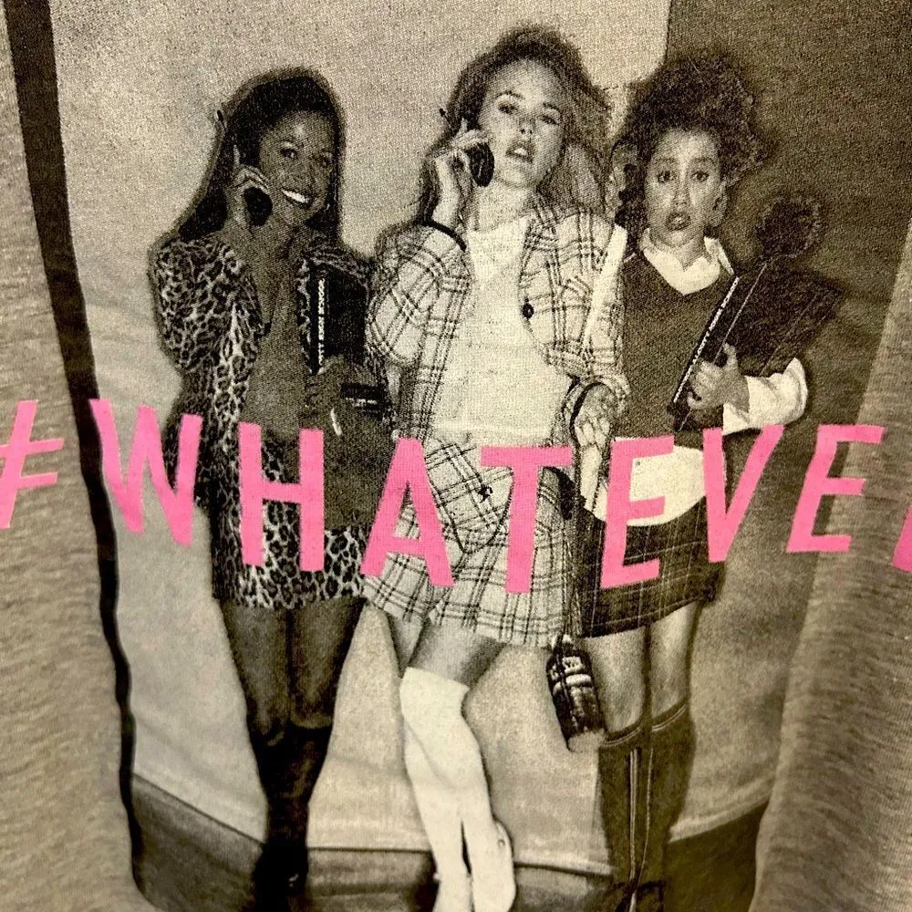 Clueless Tee! Throwback Gray Size XL - Image 2