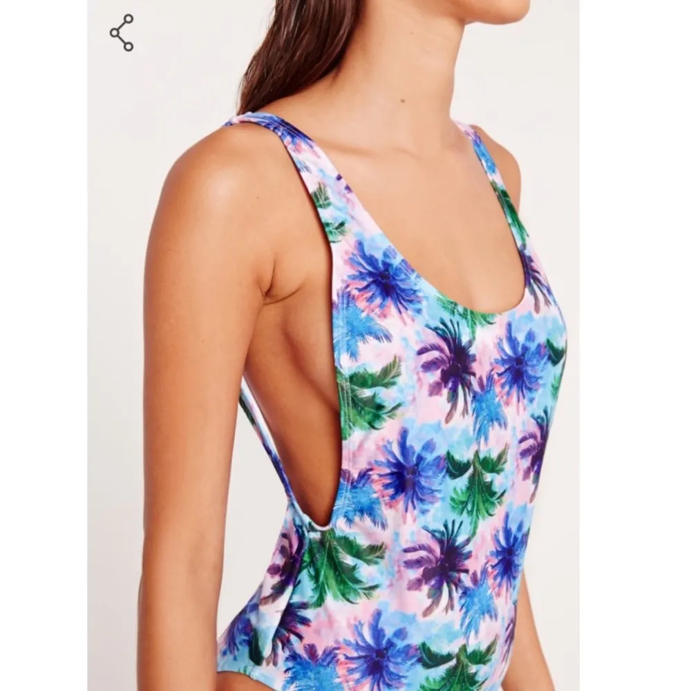 NWT Missguided Palm Tree One Piece - Image 3
