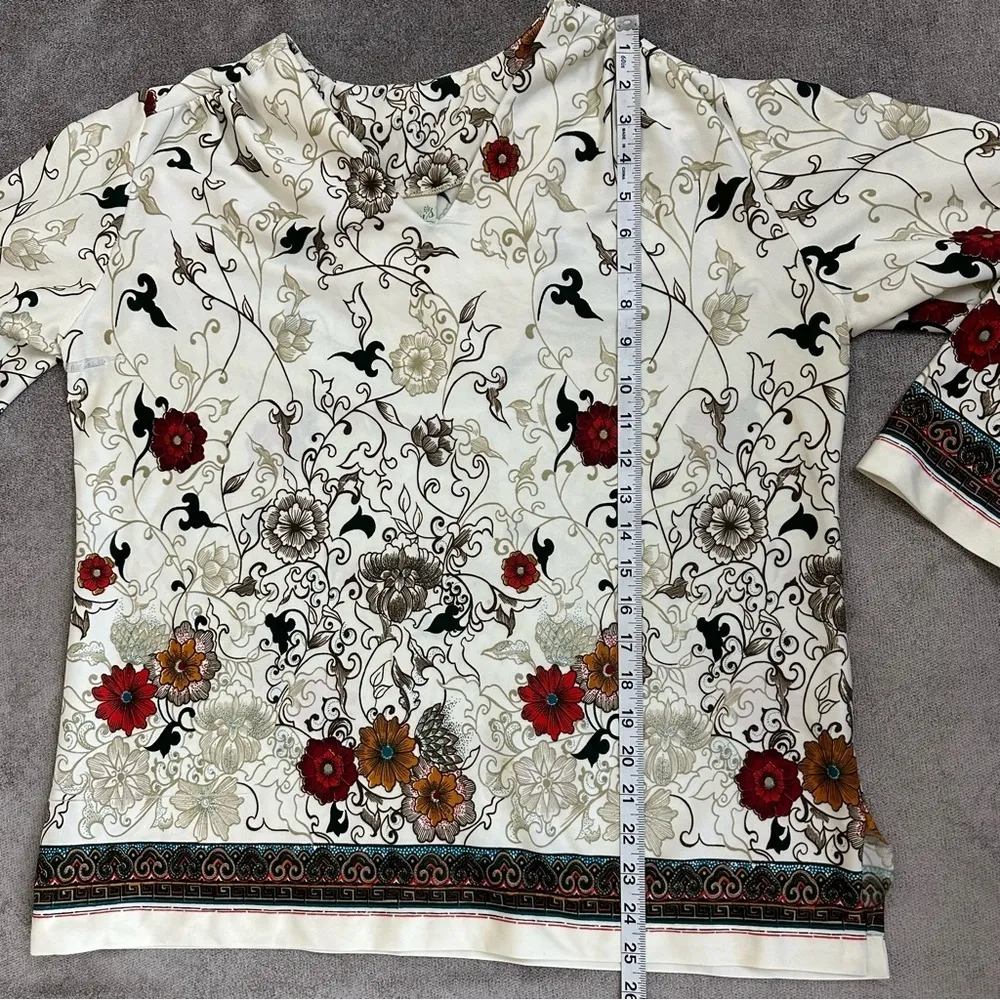 VINTAGE Patty’s of Texas Floral Top White Size undefined - Image 5