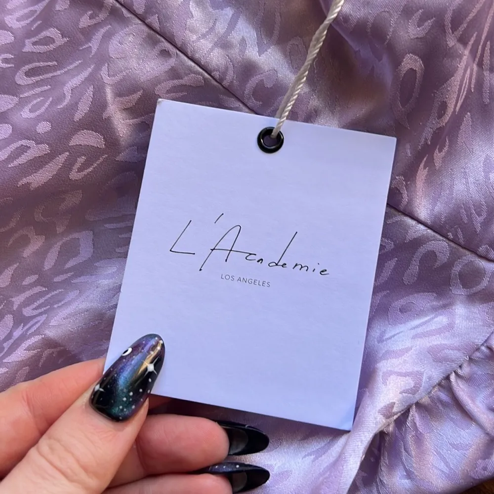 L’Academie Lavender Leopard Top - Image 6