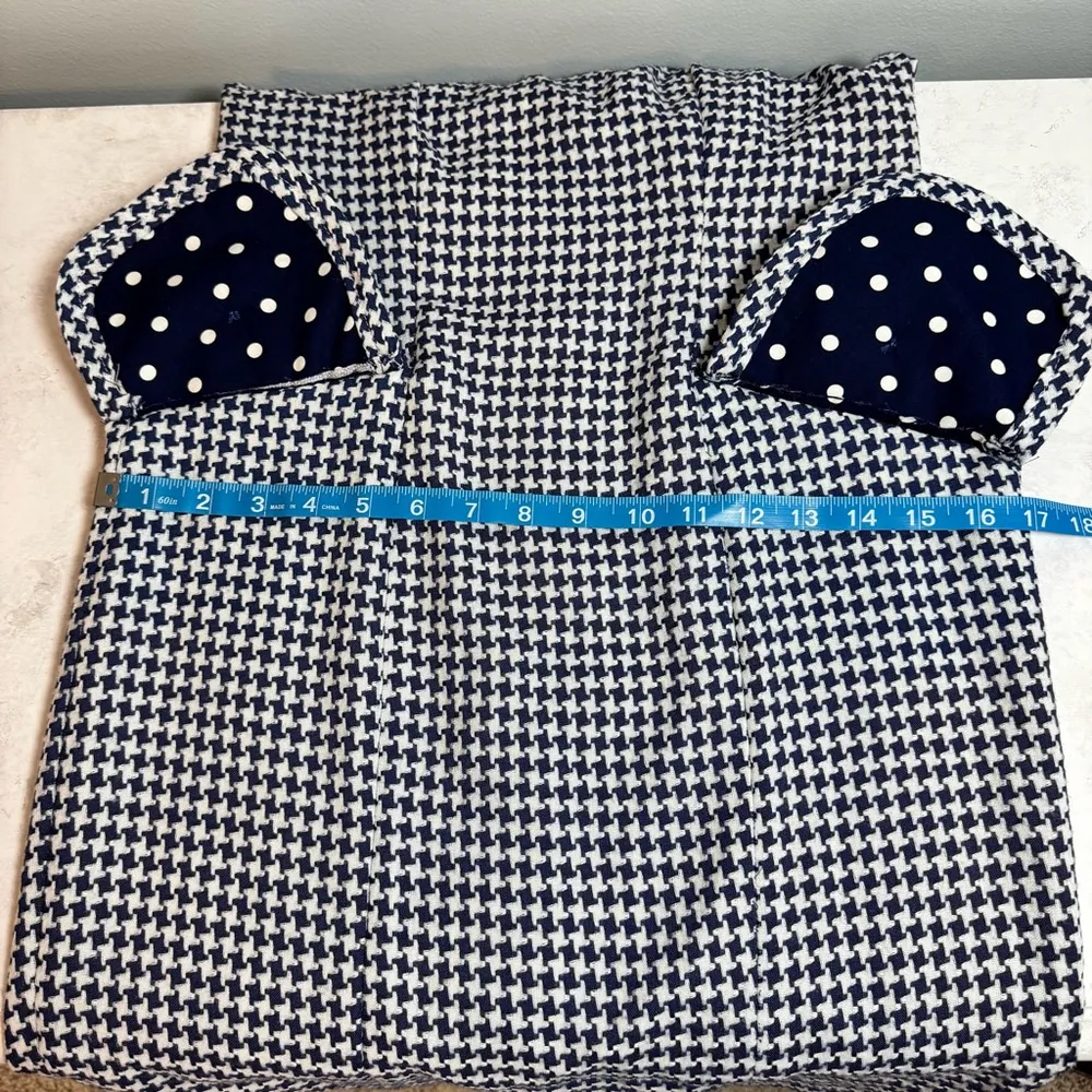 NWT 90's Vintage Boutique Women's Linda Segal Dress Size 4 Blue Deadstock - Image 10