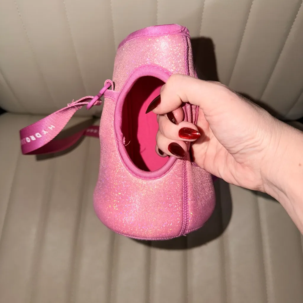 Pink Glitter Women's Hydrojug Sleeve - Image 6