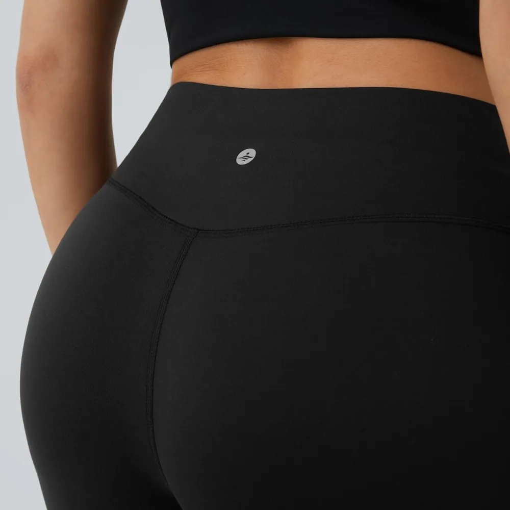 04H3.- High Waisted Crossover Flare Yoga Leggings - Image 5