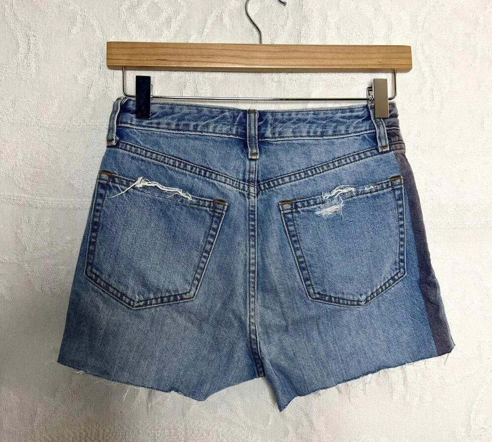 Abercrombie High Waisted Boyfriend Shorts - Image 5