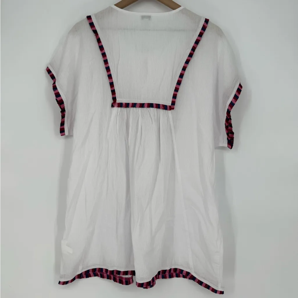 J.Crew Fringe Beach‎ Tunic Size L - Image 8