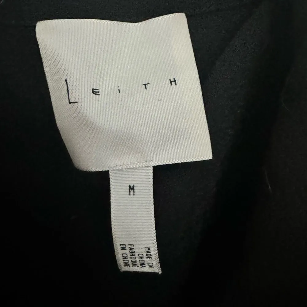 Leith SZ M black zipper closure jacket - Image 5