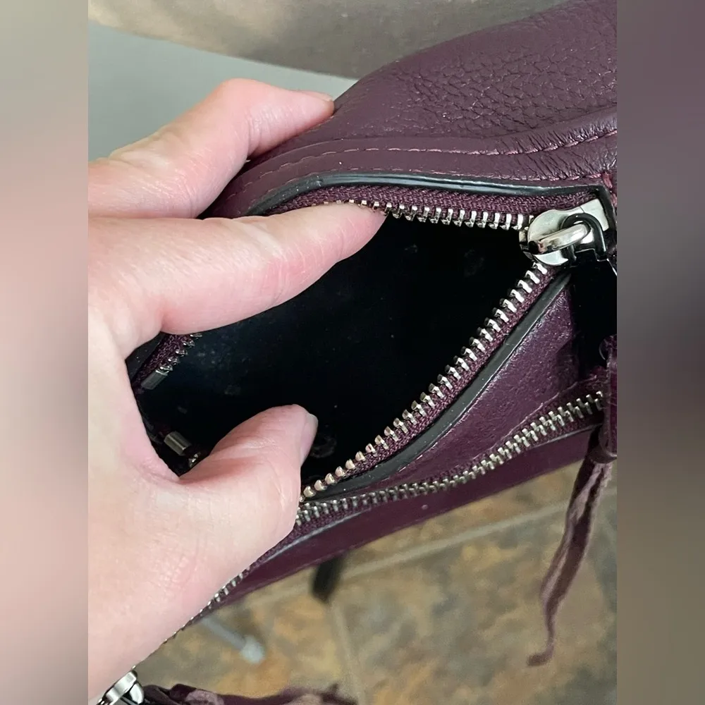 Rebecca Minkoff Small‎ Regan Clutch Bag in dark purple - Image 4