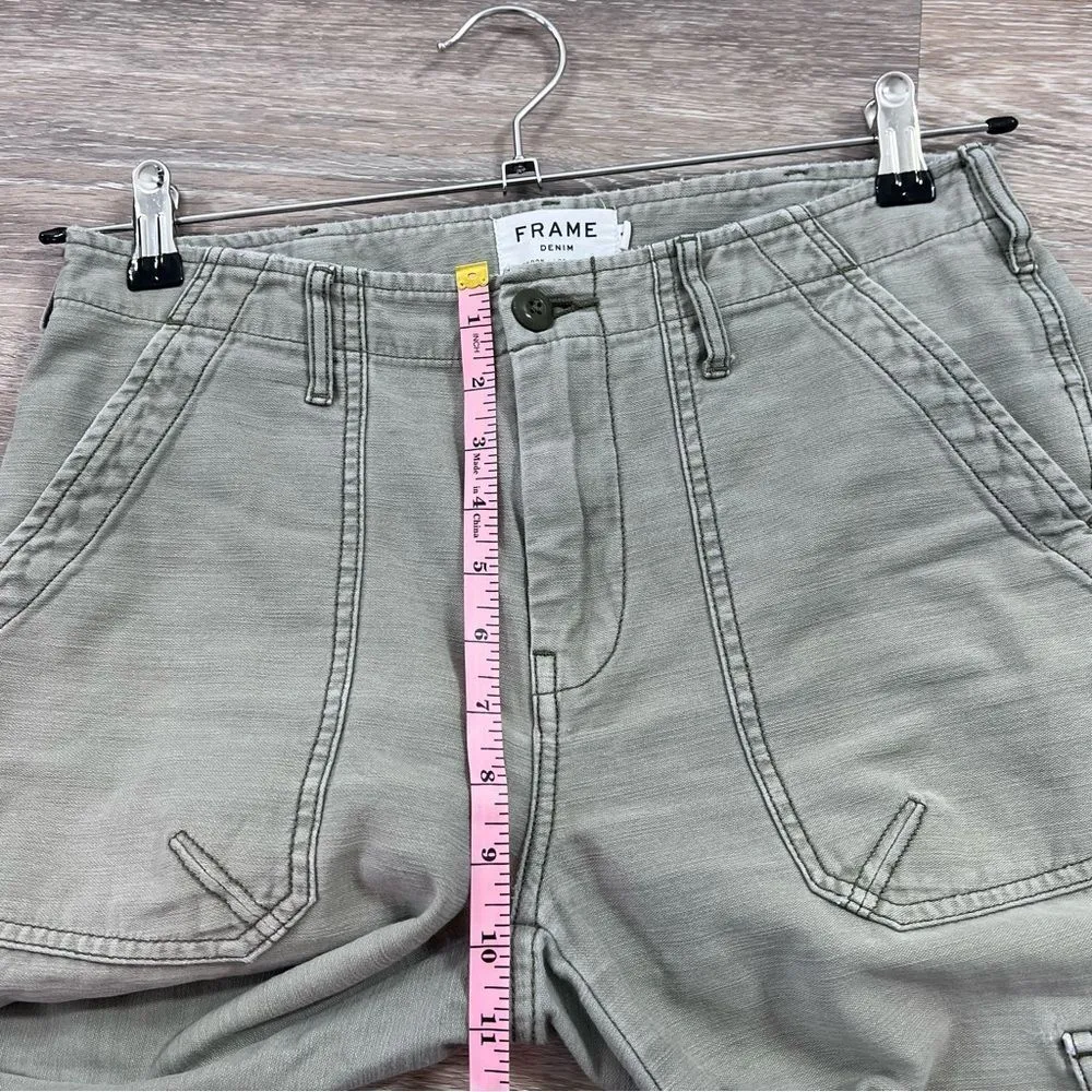 Frame denim‎ cargo utility pants ankle cropped - Image 4