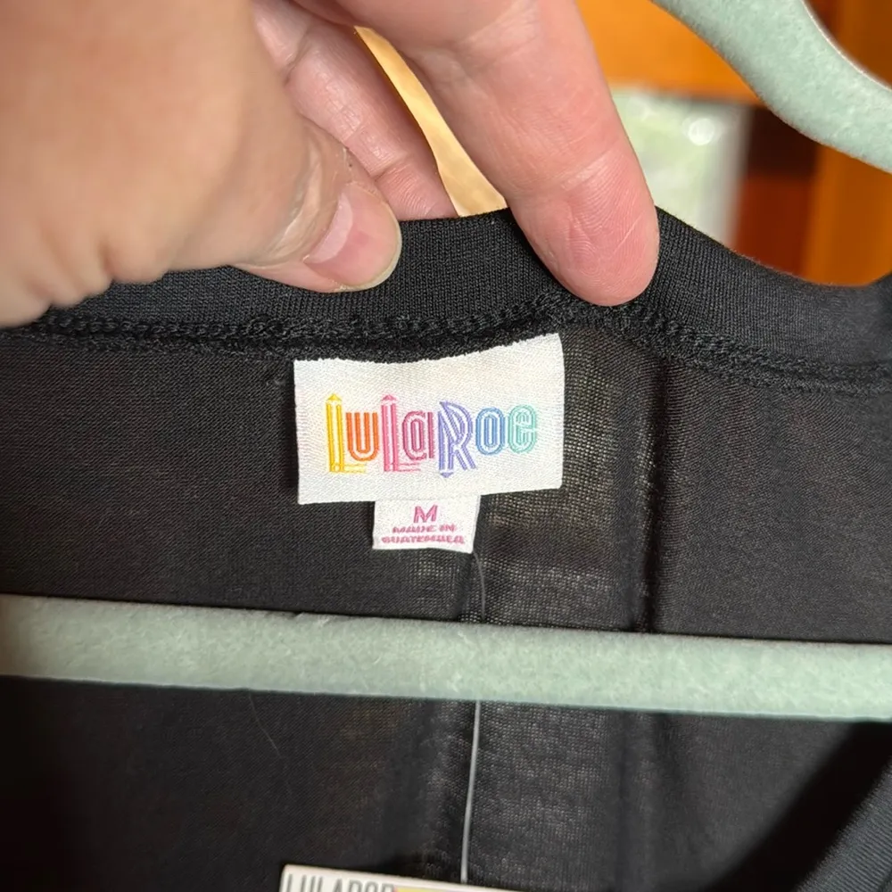 NWT LuLaRoe KRISTINA TANK TOP Black Size Medium - Image 2