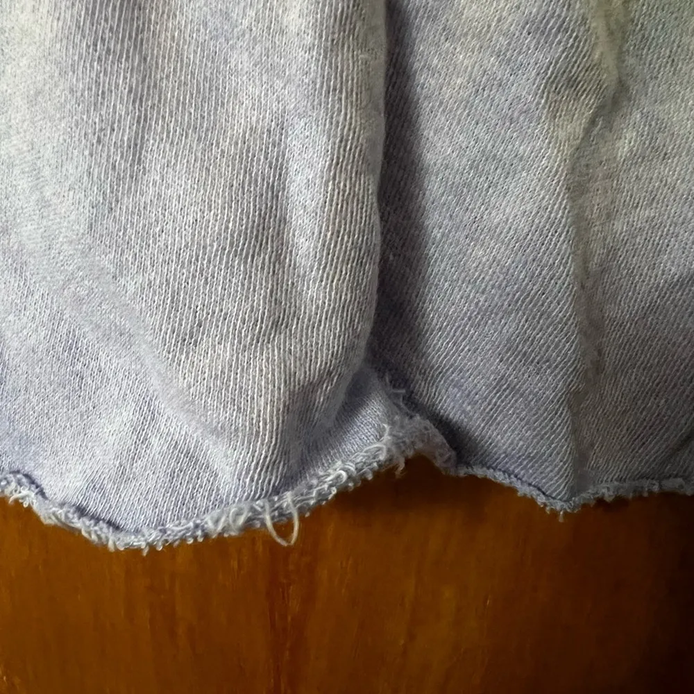 Lauren Moshi Lee Skull Peace Hand Tie Dye Sweatshirt Ocean Sunrise NWT Large - Image 10