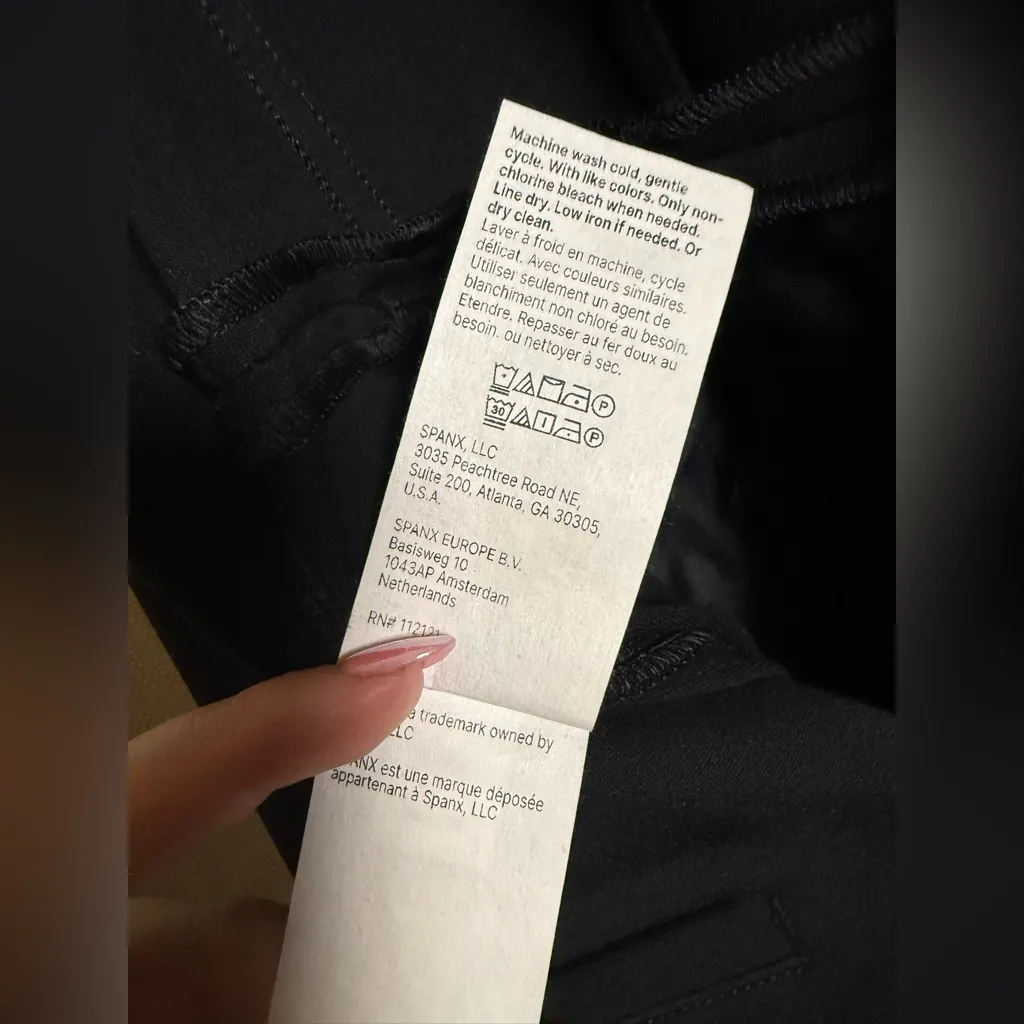 SPANX Ponte Corset Black Sleeveless Jumpsuit Medium - Image 11