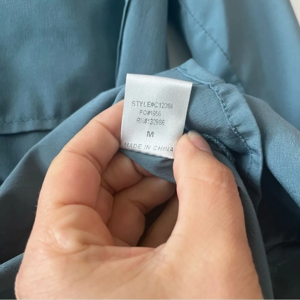 Mittoshop Teal Button Up - Size M - Image 3